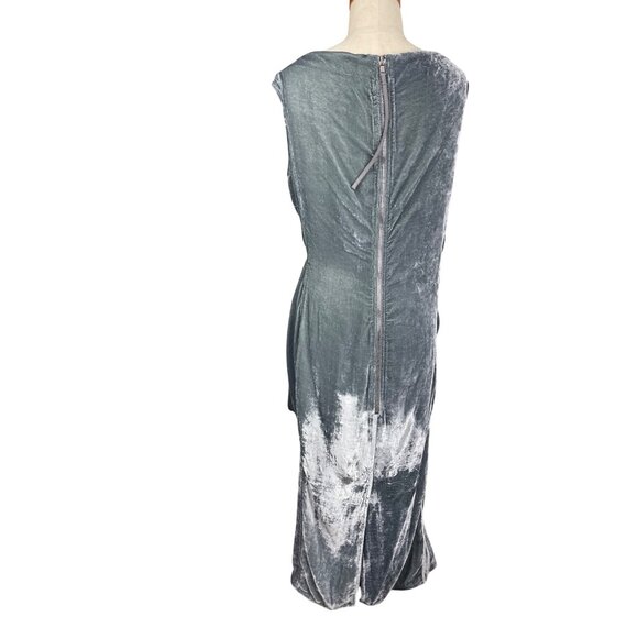 Rick Owen’s Italian dress size 8  drapey  Goth glamour high fashion - Picture 2 of 16